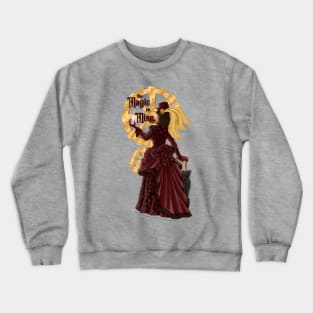 The Steampunk Sorceress Crewneck Sweatshirt